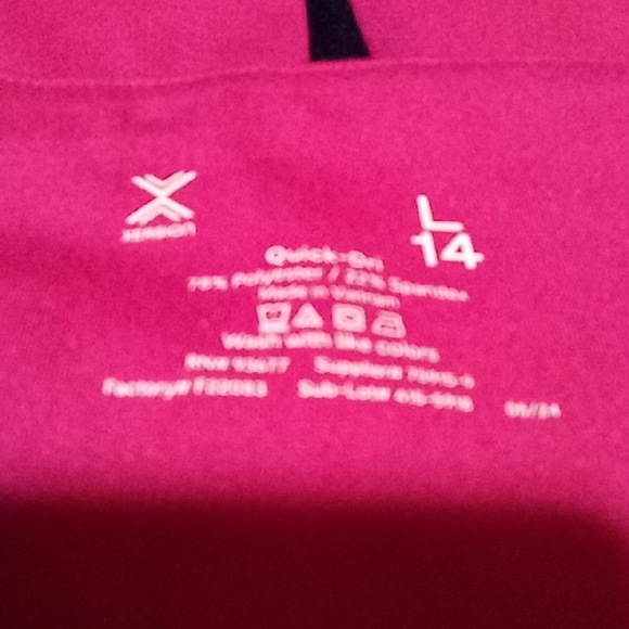 Xersion Bright Pink Kids Leggings - Picture 7 of 7